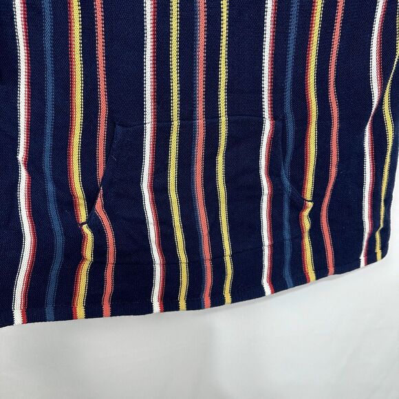 Natural Reflections Desert Stripped Knit 100% Cotton Hoodie Women's Large - Picture 3 of 7